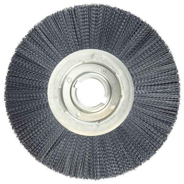 Weiler Burr-Rx 12" Crimped Filament Wheel Brush, .055/80CG Fill, 2" 86134